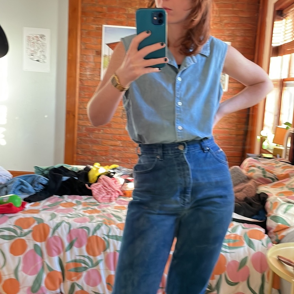 LL Bean Denim Top